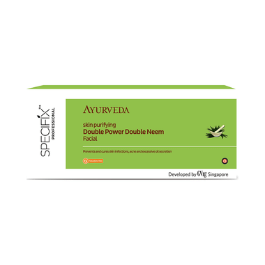 VLCC Specifix Professional Ayurveda Facial Kit Double Power Double Neem