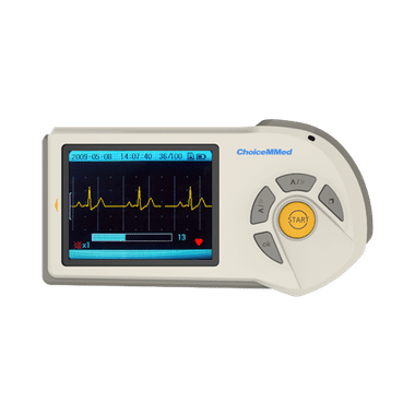 ChoiceMMed MD100E Handheld ECG Monitor With Multi Color Display