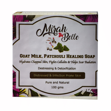 Mirah Belle Goat Milk, Patchouli Healing Soap