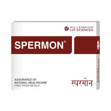 Millennium Herbal Care Spermon Soft Gelatin Capsule (30 Each) | Supports Men's Health