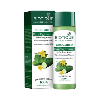 Biotique Bio Cucumber Pore Tightening Refreshing Toner With Himalayan Water