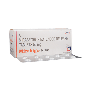 Mirabig 50mg Tablet ER