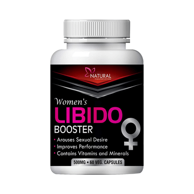 Natural Women's Libido Booster 500mg Veg Capsule