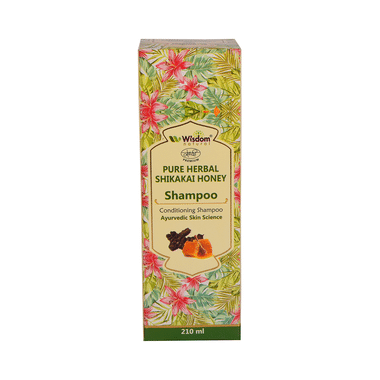 Wisdom Natural Pure Herbal Shikakai Honey Shampoo