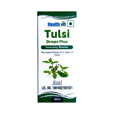 HealthVit Tulsi Drops Plus