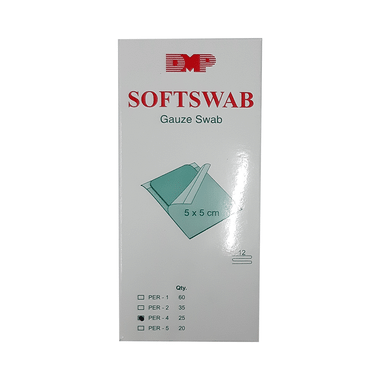 Softswab Gauze Swab 5 X 5 Cm