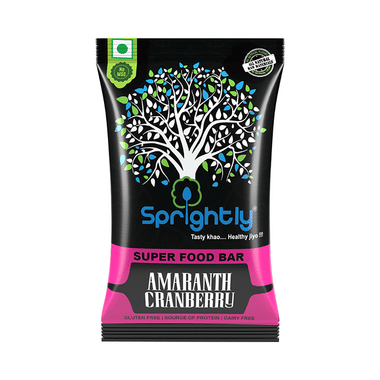 Sprightly Amaranth Cranberry Super Food Bar