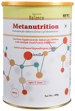 Pristine Balance Metanutrition MFPI Powder (Upto 3 Years) Vanilla Pristine Balance Metanutrition MFPI Powder (Upto 3 Years) Vanilla