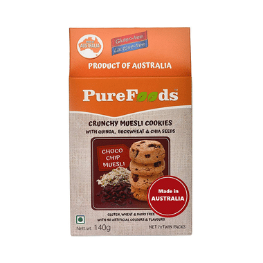 PureFoods Crunchy Muesli Cookie Choco Chip