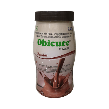 Obicure Whey Protein With CLA, Multivitamins & Minerals | Flavour Chocolate Powder