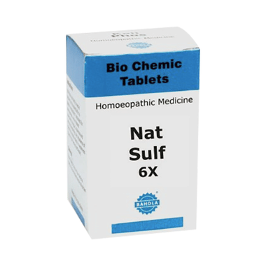 Bahola Nat Sulf Biochemic Tablet 6X
