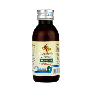 Febrex 250mg/5ml Suspension