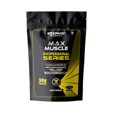 Sixpack Nutrition Max Muscle Professional Series Protein Blend Choco Cookies