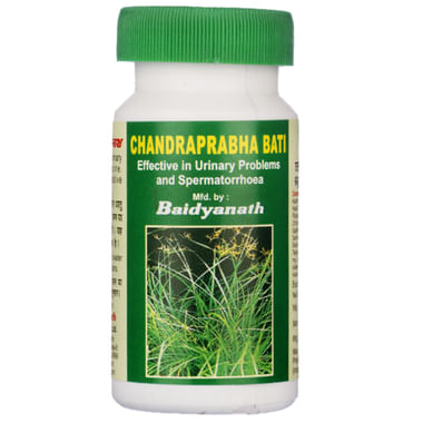 Baidyanath Chandraprabha Bati For Urinary Health