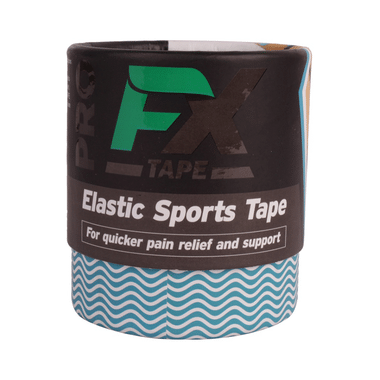 FX Pro Elastic Sports Tape (20 Precut) 10 Inch Blue