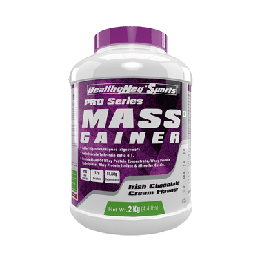 HealthyHey Sports Pro Series Mass Gainer Irish Chocolate Cream