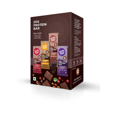 Yoga Bar 20gm Protein Bar For Nutrition | Flavour Variety Pack Of 6