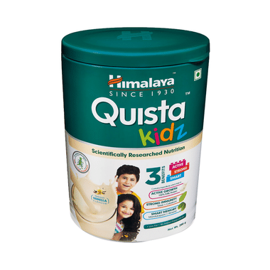 Himalaya Quista Kidz For Growth, Immunity, Memory & Nutrition | Flavour Vanilla