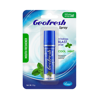 Leeford Geofresh Ayurvedic Mouth Freshner Spray Mint