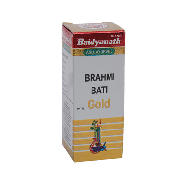Baidyanath (Jhansi) Brahmi Bati With Gold