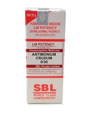 SBL Antimonium Crudum 0/30 LM