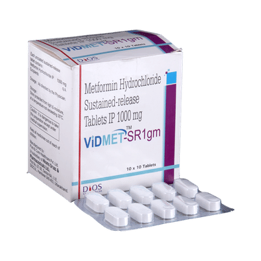 Vidmet-SR 1g Tablet