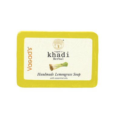 Vagad's Khadi Herbal Handmade Soap Lemongrass Soap