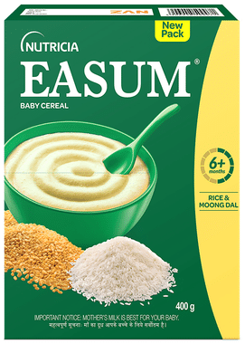 Easum Baby Cereal with Rice & Moong Dal