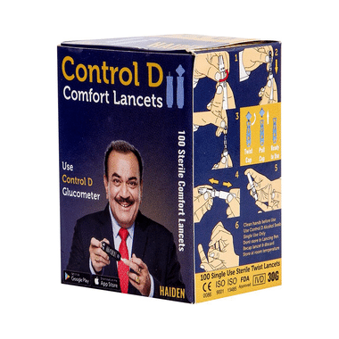 Control D Comfort Lancet (Only Lancets)