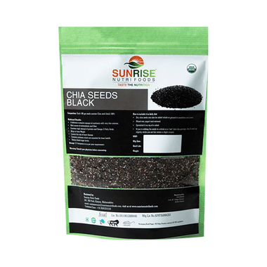 Sunrise Nutri Foods Chia Seed Black