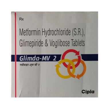 GlimDA-MV 2 Tablet SR