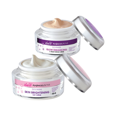 Iba Advanced Activs Youth Preserve Combo Pack Of Skin Brightening Day Creme & Glow Enhancing Night Repair Creme (50gm Each)