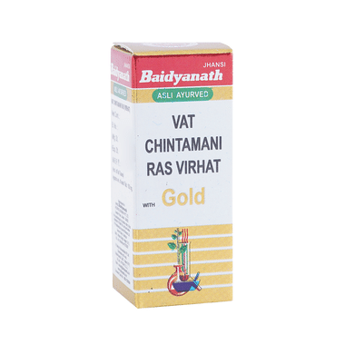 Baidyanath (Jhansi) Vat Chintamani Ras Virhat With Gold