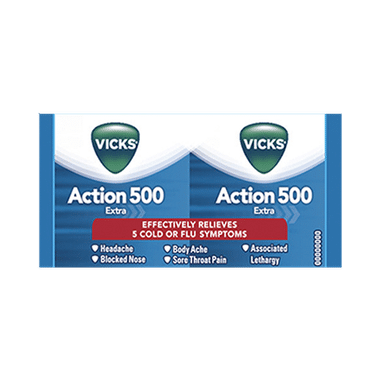 Vicks Action 500 Extra Tablet