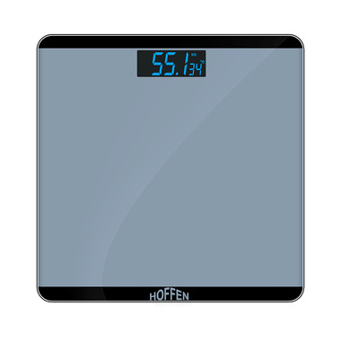 Hoffen Digital/LCD Weighing Scale Grey Glass