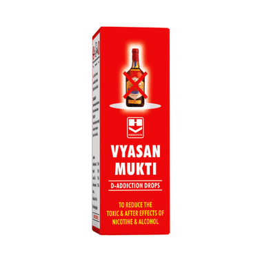 Homeopaths Vyasan Mukti D-Addiction Drop (30ml Each)