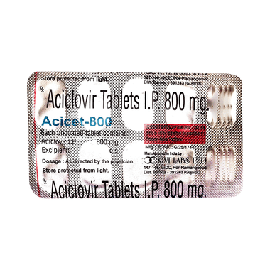 Acicet 800mg Tablet