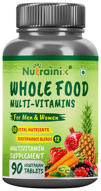 Nutrainix Whole Food Multi-Vitamin Vegetarian Tablet Nutrainix Whole Food Multi-Vitamin Vegetarian Tablet