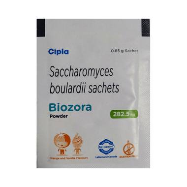 Biozora Powder Orange and Vanilla Gluten Free