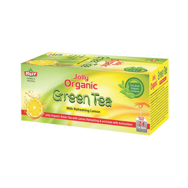 Jolly Organic Green Tea With Refreshing Lemon