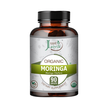 Just Jaivik Organic Moringa Caplet