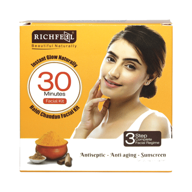 Richfeel Facial Haldi Chandan Kit