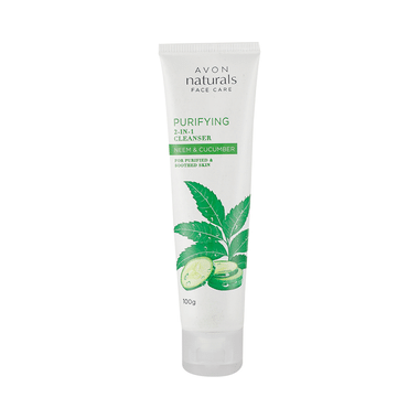 Avon Naturals Purifying 2-in-1 Neem & Cucumber Cleanser