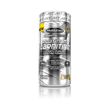 Muscletech Essential Series 100% Platinum Carnitine 500mg Capsule