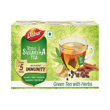 Dabur Vedic Suraksha For Immunity | Green Tea