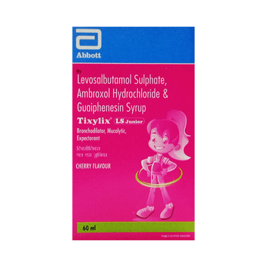 टिक्सीलिक्स एलएस जूनियर सिरप चेरी
