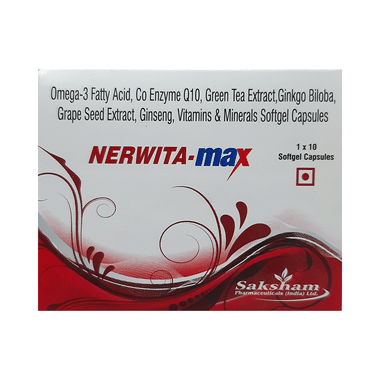 Nerwita Max Soft Gelatin Capsule