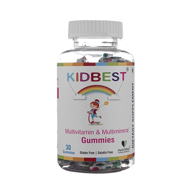 HealthBest Kidbest Multivitamin & Multimineral Gummies