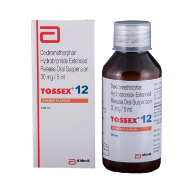 Tossex 12 Oral Suspension Orange