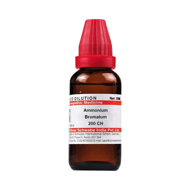 Dr Willmar Schwabe India Ammonium Bromatum Dilution 200 CH